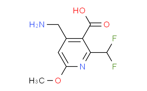 AM48095 | 1361732-64-0 | 4-(Aminomethyl)-2-(difluoromethyl)-6-methoxypyridine-3-carboxylic acid