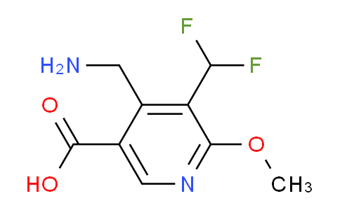 AM48097 | 1361470-43-0 | 4-(Aminomethyl)-3-(difluoromethyl)-2-methoxypyridine-5-carboxylic acid