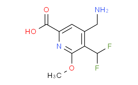 AM48098 | 1361813-87-7 | 4-(Aminomethyl)-3-(difluoromethyl)-2-methoxypyridine-6-carboxylic acid