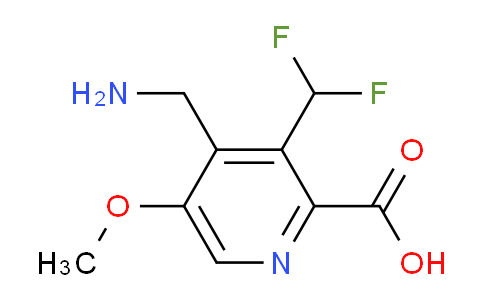 AM48099 | 1361782-03-7 | 4-(Aminomethyl)-3-(difluoromethyl)-5-methoxypyridine-2-carboxylic acid