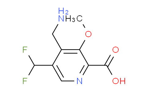 AM48100 | 1361750-52-8 | 4-(Aminomethyl)-5-(difluoromethyl)-3-methoxypyridine-2-carboxylic acid