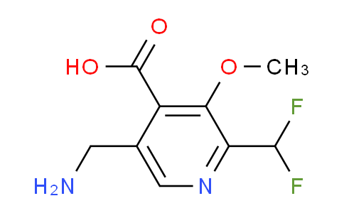 AM48103 | 1361764-77-3 | 5-(Aminomethyl)-2-(difluoromethyl)-3-methoxypyridine-4-carboxylic acid