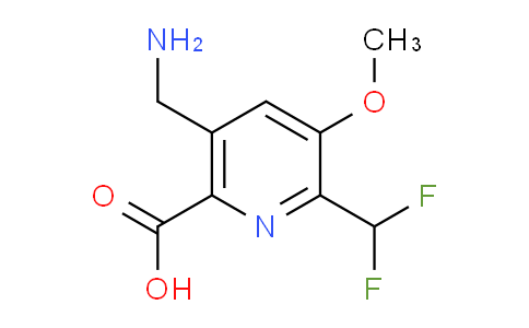 AM48104 | 1361849-30-0 | 5-(Aminomethyl)-2-(difluoromethyl)-3-methoxypyridine-6-carboxylic acid