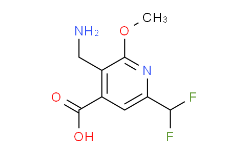 AM48108 | 1361921-01-8 | 3-(Aminomethyl)-6-(difluoromethyl)-2-methoxypyridine-4-carboxylic acid