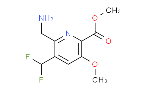 AM48112 | 1361813-97-9 | Methyl 2-(aminomethyl)-3-(difluoromethyl)-5-methoxypyridine-6-carboxylate