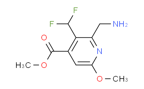AM48113 | 1361732-72-0 | Methyl 2-(aminomethyl)-3-(difluoromethyl)-6-methoxypyridine-4-carboxylate