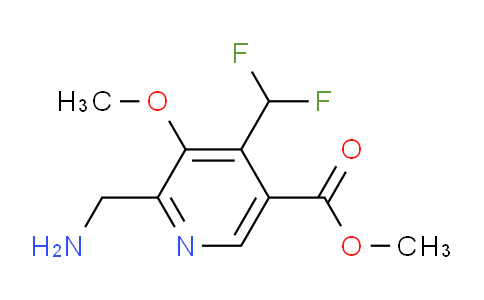 AM48115 | 1361703-46-9 | Methyl 2-(aminomethyl)-4-(difluoromethyl)-3-methoxypyridine-5-carboxylate