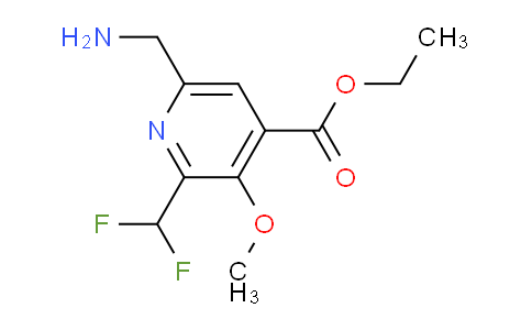 AM48117 | 1361872-86-7 | Ethyl 6-(aminomethyl)-2-(difluoromethyl)-3-methoxypyridine-4-carboxylate