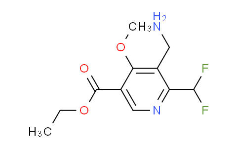 AM48118 | 1361471-10-4 | Ethyl 3-(aminomethyl)-2-(difluoromethyl)-4-methoxypyridine-5-carboxylate