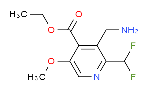 AM48120 | 1361915-02-7 | Ethyl 3-(aminomethyl)-2-(difluoromethyl)-5-methoxypyridine-4-carboxylate
