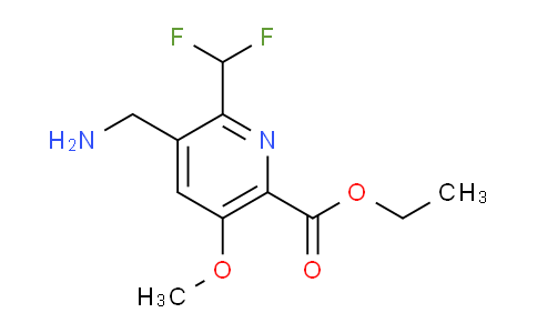AM48121 | 1361903-24-3 | Ethyl 3-(aminomethyl)-2-(difluoromethyl)-5-methoxypyridine-6-carboxylate