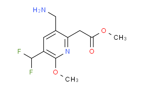 AM48129 | 1361815-49-7 | Methyl 3-(aminomethyl)-5-(difluoromethyl)-6-methoxypyridine-2-acetate