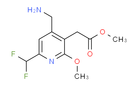 AM48136 | 1361845-77-3 | Methyl 4-(aminomethyl)-6-(difluoromethyl)-2-methoxypyridine-3-acetate