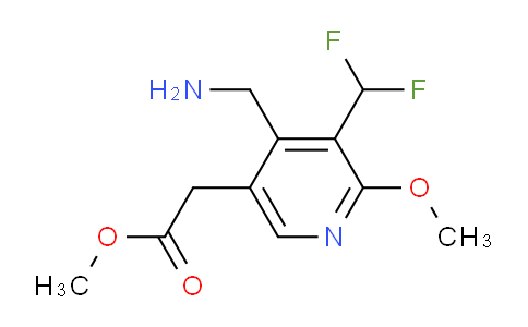 AM48137 | 1361765-76-5 | Methyl 4-(aminomethyl)-3-(difluoromethyl)-2-methoxypyridine-5-acetate