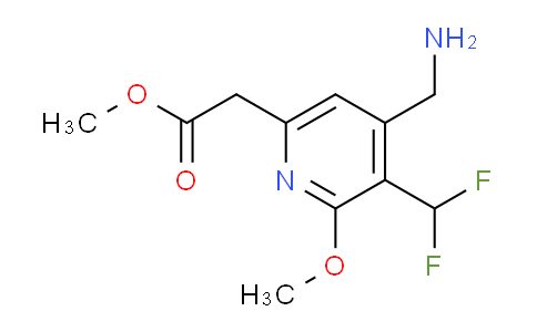 AM48138 | 1361921-98-3 | Methyl 4-(aminomethyl)-3-(difluoromethyl)-2-methoxypyridine-6-acetate