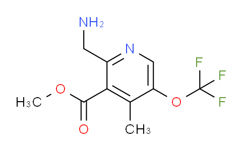 AM48145 | 1361797-31-0 | Methyl 2-(aminomethyl)-4-methyl-5-(trifluoromethoxy)pyridine-3-carboxylate