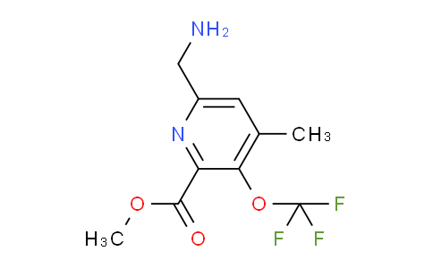 AM48146 | 1361465-26-0 | Methyl 6-(aminomethyl)-4-methyl-3-(trifluoromethoxy)pyridine-2-carboxylate