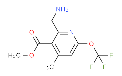 AM48147 | 1361876-14-3 | Methyl 2-(aminomethyl)-4-methyl-6-(trifluoromethoxy)pyridine-3-carboxylate