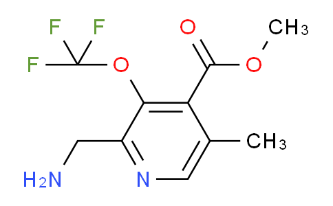 AM48149 | 1361710-68-0 | Methyl 2-(aminomethyl)-5-methyl-3-(trifluoromethoxy)pyridine-4-carboxylate