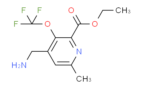 AM48153 | 1361711-32-1 | Ethyl 4-(aminomethyl)-6-methyl-3-(trifluoromethoxy)pyridine-2-carboxylate