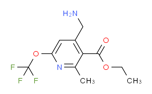 AM48154 | 1361738-63-7 | Ethyl 4-(aminomethyl)-2-methyl-6-(trifluoromethoxy)pyridine-3-carboxylate