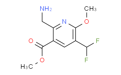 AM48166 | 1361750-63-1 | Methyl 2-(aminomethyl)-5-(difluoromethyl)-6-methoxypyridine-3-carboxylate