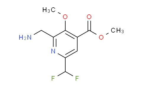 AM48167 | 1361732-80-0 | Methyl 2-(aminomethyl)-6-(difluoromethyl)-3-methoxypyridine-4-carboxylate