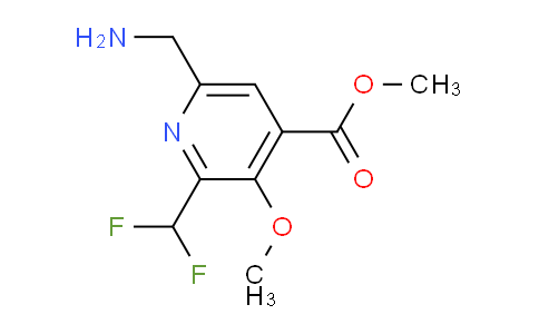 Methyl 6-(aminomethyl)-2-(difluoromethyl)-3-methoxypyridine-4-carboxylate