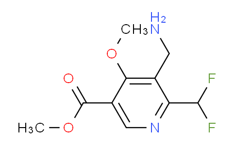 Methyl 3-(aminomethyl)-2-(difluoromethyl)-4-methoxypyridine-5-carboxylate