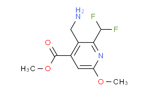 AM48177 | 1361764-90-0 | Methyl 3-(aminomethyl)-2-(difluoromethyl)-6-methoxypyridine-4-carboxylate