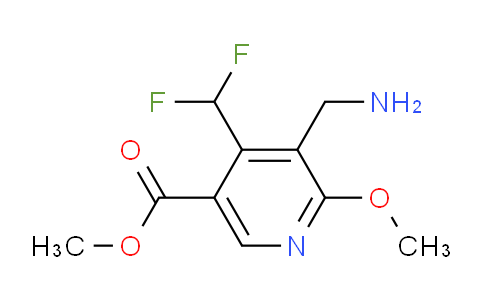 AM48179 | 1361470-81-6 | Methyl 3-(aminomethyl)-4-(difluoromethyl)-2-methoxypyridine-5-carboxylate