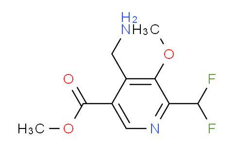 AM48191 | 1361782-40-2 | Methyl 4-(aminomethyl)-2-(difluoromethyl)-3-methoxypyridine-5-carboxylate