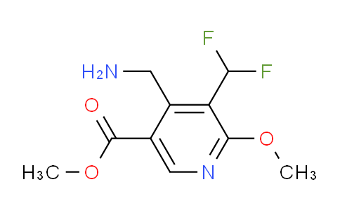 AM48197 | 1361921-16-5 | Methyl 4-(aminomethyl)-3-(difluoromethyl)-2-methoxypyridine-5-carboxylate