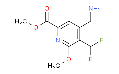 AM48198 | 1361750-78-8 | Methyl 4-(aminomethyl)-3-(difluoromethyl)-2-methoxypyridine-6-carboxylate
