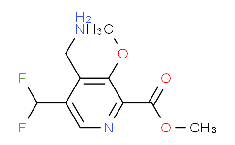 AM48200 | 1361799-48-5 | Methyl 4-(aminomethyl)-5-(difluoromethyl)-3-methoxypyridine-2-carboxylate