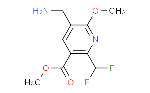 AM48207 | 1361903-07-2 | Methyl 3-(aminomethyl)-6-(difluoromethyl)-2-methoxypyridine-5-carboxylate