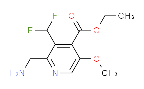 AM48211 | 1361849-49-1 | Ethyl 2-(aminomethyl)-3-(difluoromethyl)-5-methoxypyridine-4-carboxylate