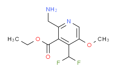 AM48217 | 1361892-72-9 | Ethyl 2-(aminomethyl)-4-(difluoromethyl)-5-methoxypyridine-3-carboxylate