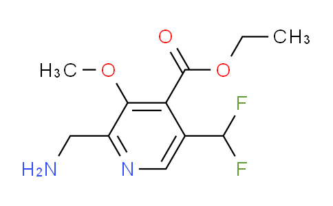 AM48221 | 1361471-07-9 | Ethyl 2-(aminomethyl)-5-(difluoromethyl)-3-methoxypyridine-4-carboxylate