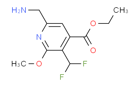AM48225 | 1361814-47-2 | Ethyl 6-(aminomethyl)-3-(difluoromethyl)-2-methoxypyridine-4-carboxylate