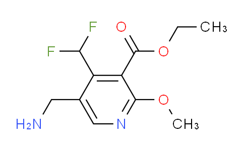 AM48235 | 1361765-19-6 | Ethyl 5-(aminomethyl)-4-(difluoromethyl)-2-methoxypyridine-3-carboxylate