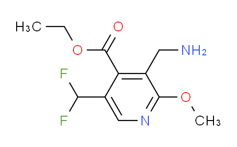 AM48236 | 1361921-27-8 | Ethyl 3-(aminomethyl)-5-(difluoromethyl)-2-methoxypyridine-4-carboxylate