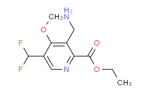 AM48238 | 1361706-04-8 | Ethyl 3-(aminomethyl)-5-(difluoromethyl)-4-methoxypyridine-2-carboxylate