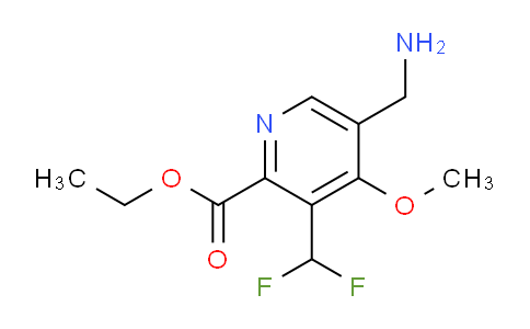 AM48239 | 1361750-98-2 | Ethyl 5-(aminomethyl)-3-(difluoromethyl)-4-methoxypyridine-2-carboxylate