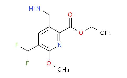 AM48240 | 1361706-07-1 | Ethyl 3-(aminomethyl)-5-(difluoromethyl)-6-methoxypyridine-2-carboxylate