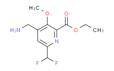 AM48245 | 1361820-70-3 | Ethyl 4-(aminomethyl)-6-(difluoromethyl)-3-methoxypyridine-2-carboxylate