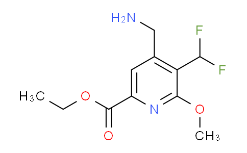 AM48249 | 1361706-20-8 | Ethyl 4-(aminomethyl)-3-(difluoromethyl)-2-methoxypyridine-6-carboxylate