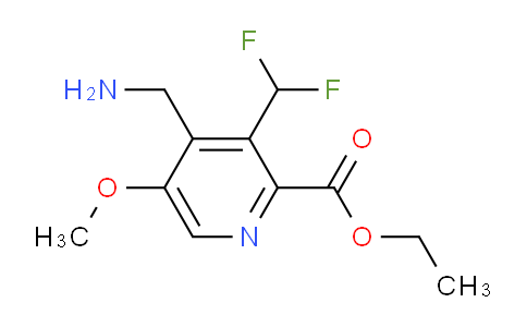 AM48250 | 1361706-16-2 | Ethyl 4-(aminomethyl)-3-(difluoromethyl)-5-methoxypyridine-2-carboxylate