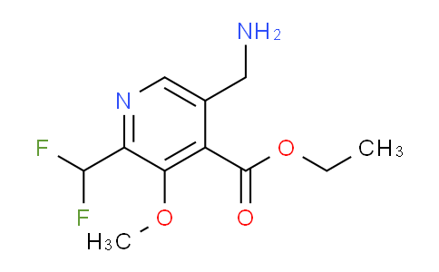 AM48254 | 1361849-68-4 | Ethyl 5-(aminomethyl)-2-(difluoromethyl)-3-methoxypyridine-4-carboxylate