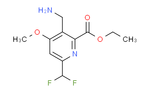 AM48257 | 1361814-85-8 | Ethyl 3-(aminomethyl)-6-(difluoromethyl)-4-methoxypyridine-2-carboxylate